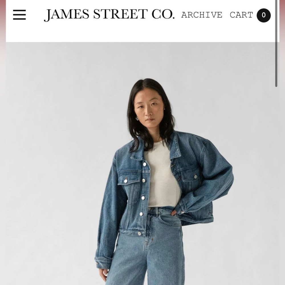 James Street Co Jean Jacket